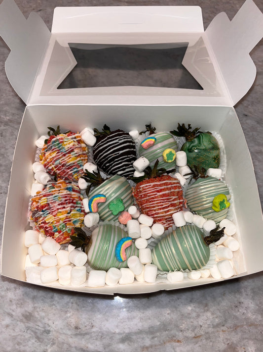 Box of 8 Chocolate Strawberries